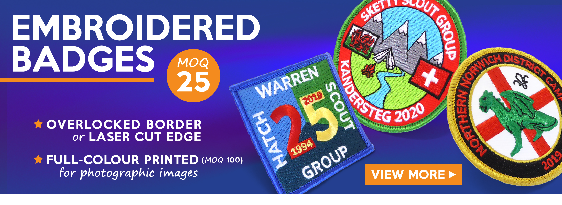 Embroidered Badges