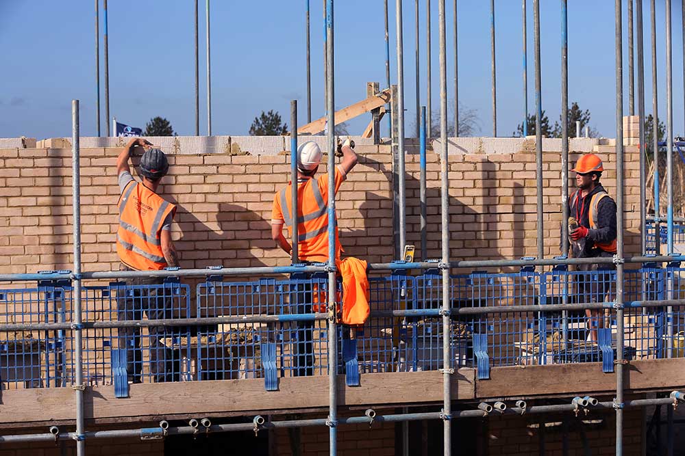 Pace of building of new homes has slowed